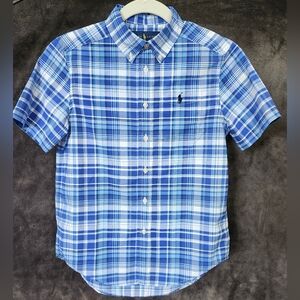 Polo By Ralph Lauren Boy's Performance Poplin Shirt